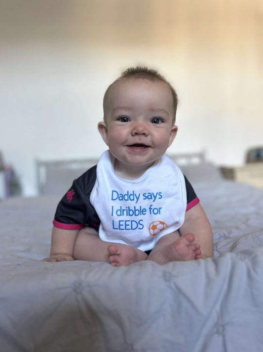 LEEDS dribble bib