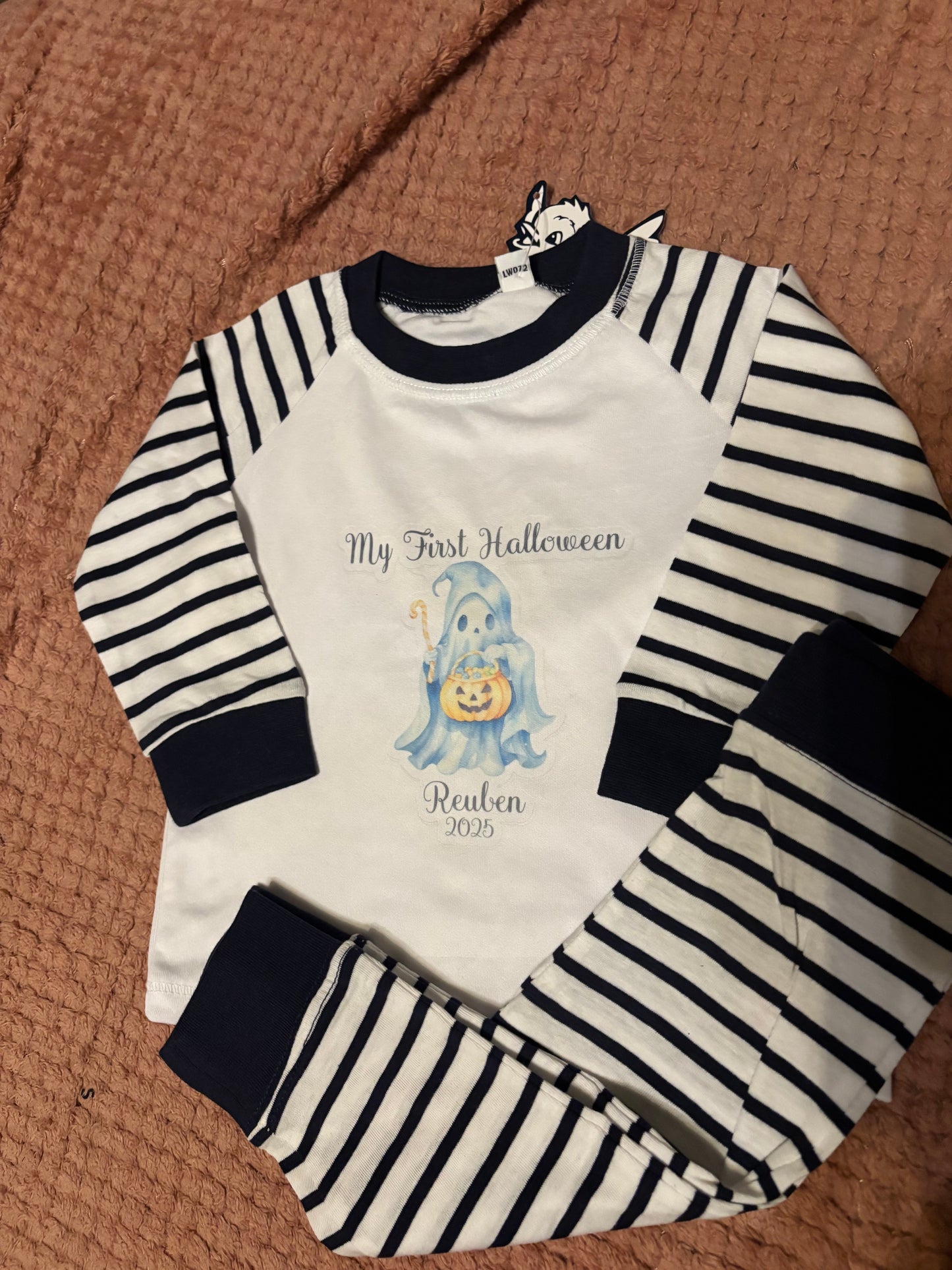 Boys First Halloween PJS