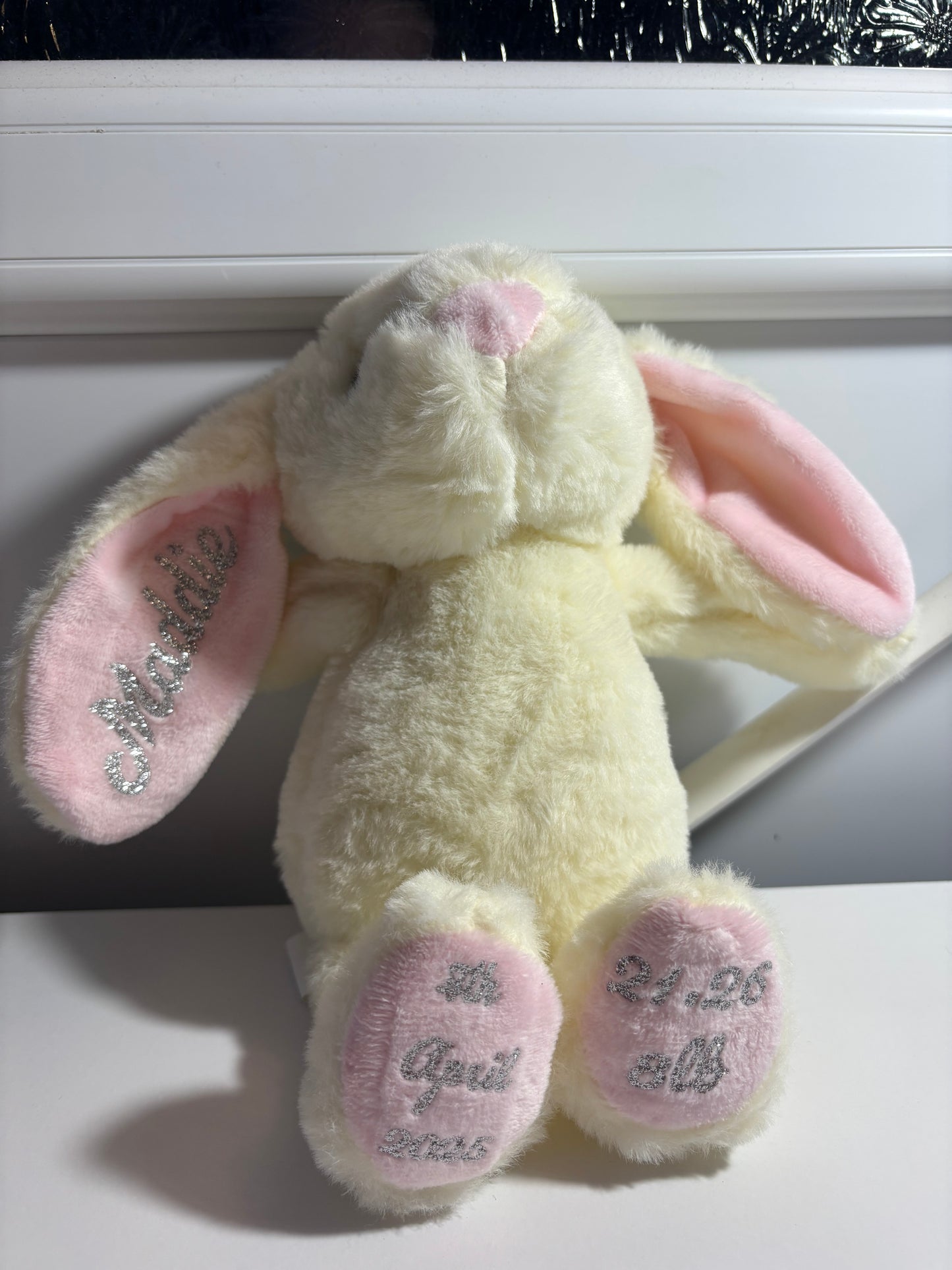 Personalised Plush Bunny Keepsake 🐇💗