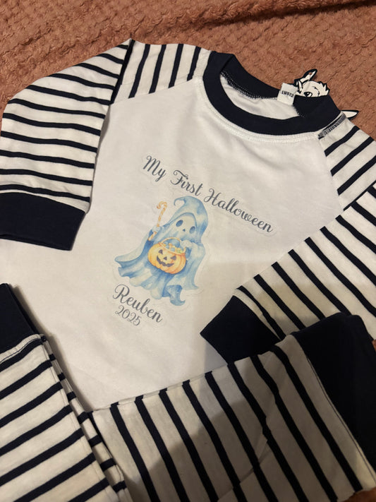 Boys First Halloween PJS