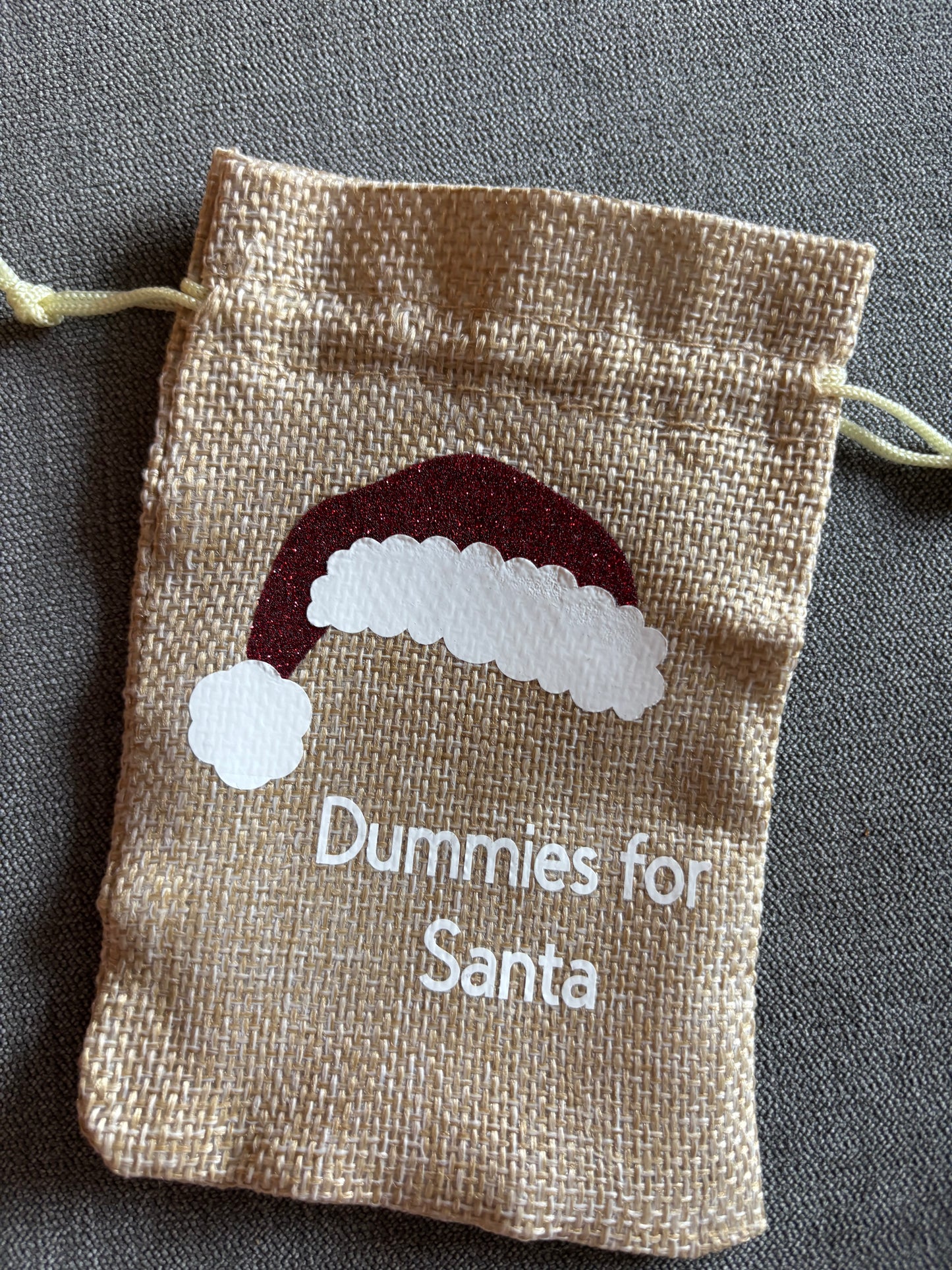 Dummies for Santa bag