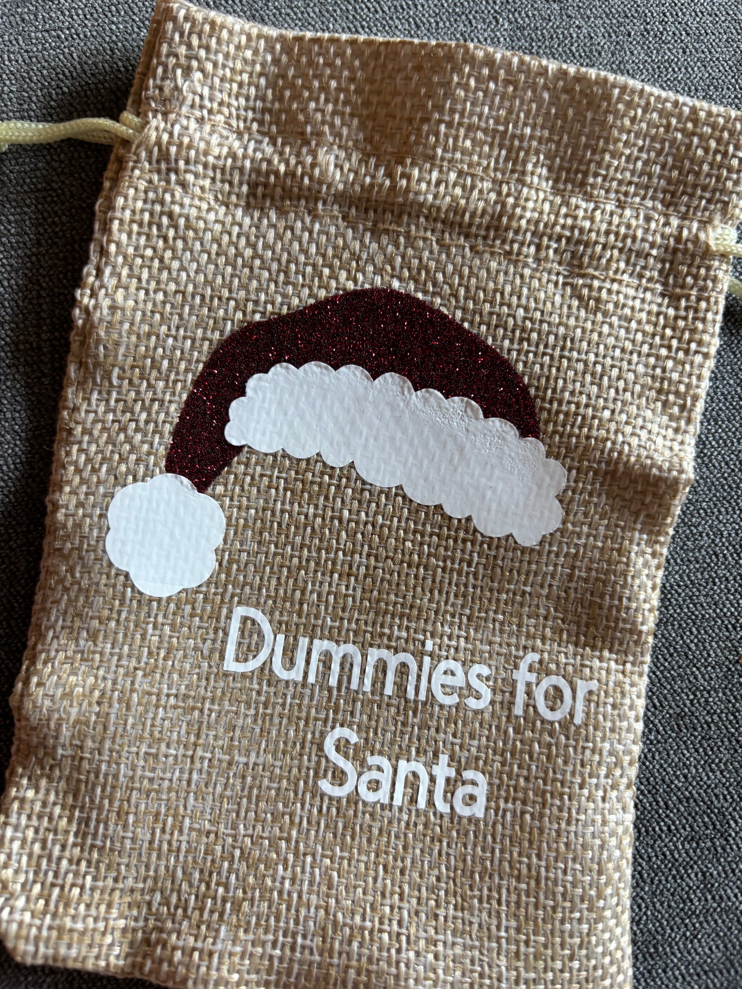 Dummies for Santa bag