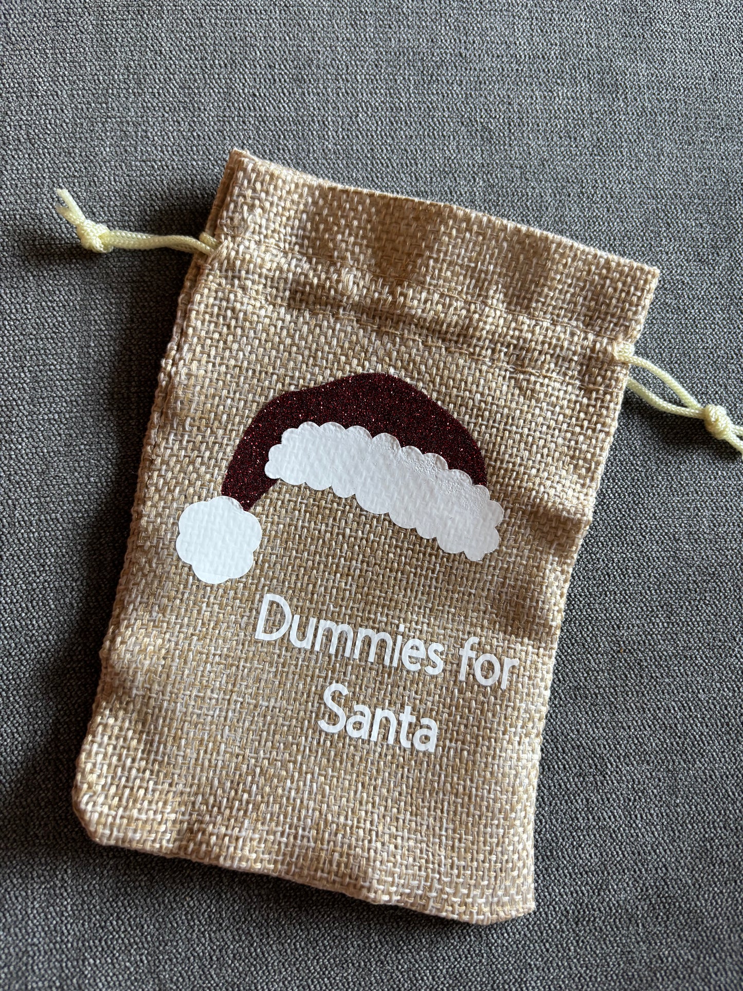 Dummies for Santa bag